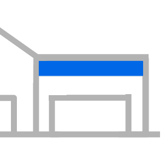 Plafonds au-dessus des garages et des parkings